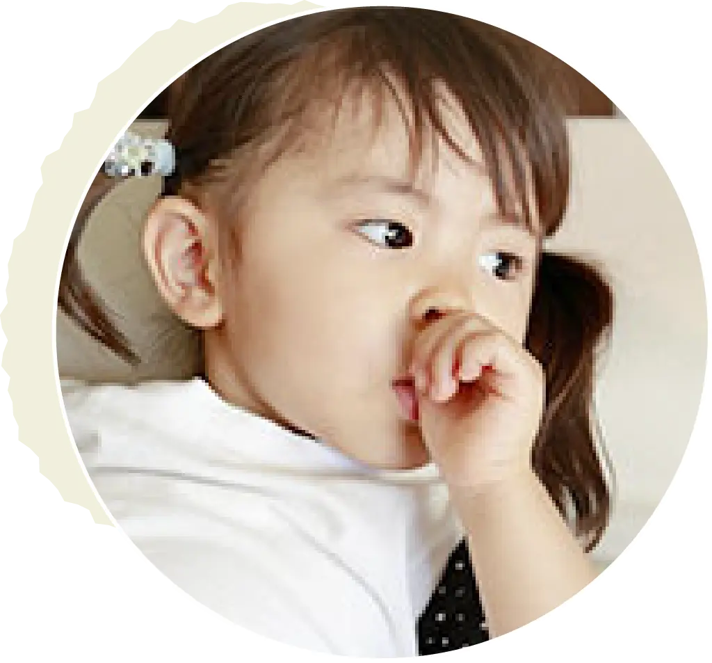 指しゃぶりがやめられない